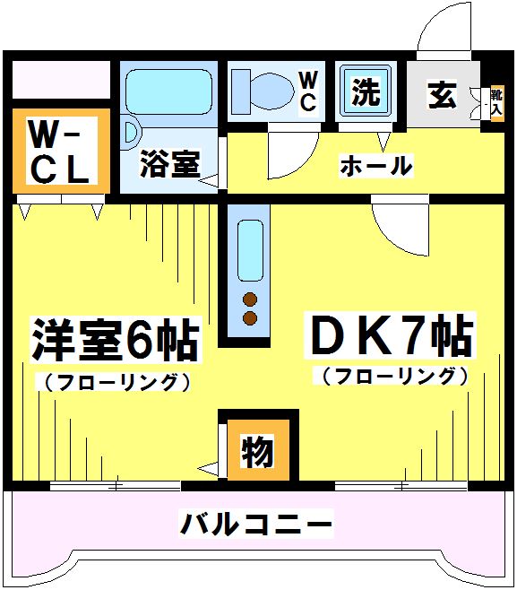 東京都府中市本宿町１丁目 間取り