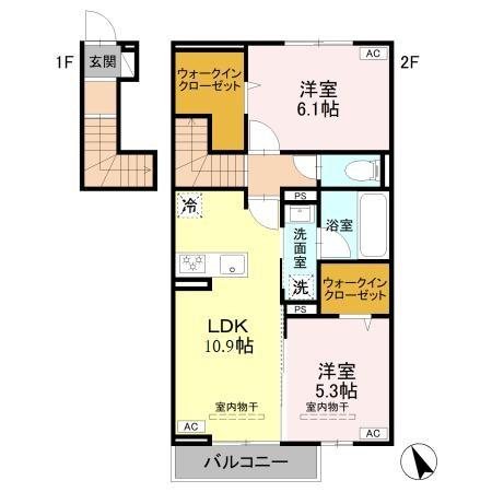 ダイワTKフラット 間取り