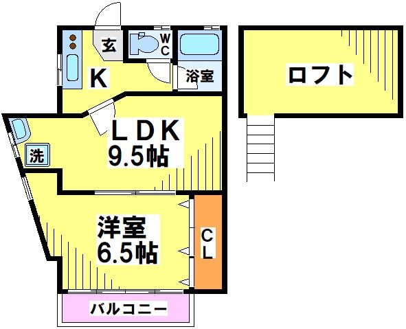 ハイツ唐澤 間取り