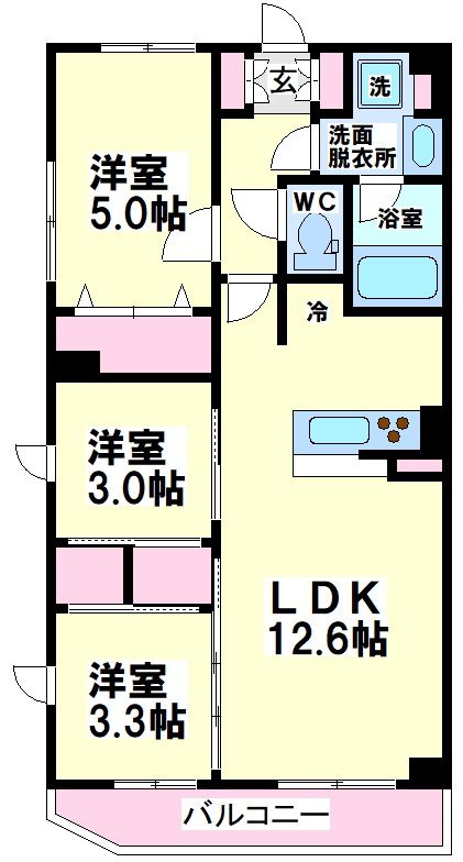 テラス杉並方南町 間取り