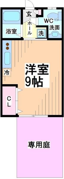 ルミエール松原Ⅱ  間取り