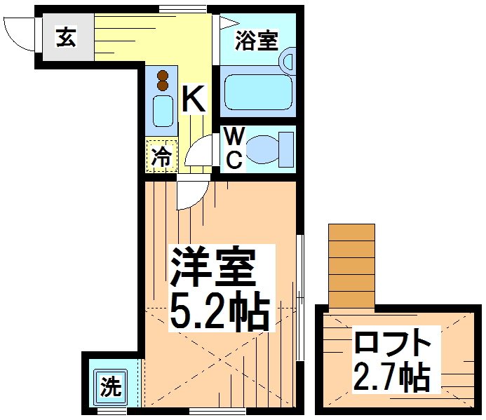 ホワイトパレス　アップル 間取り