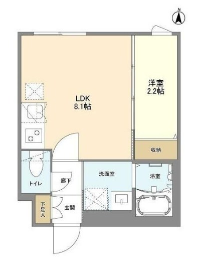 東京都杉並区上高井戸１丁目 間取り