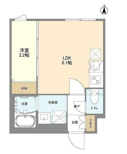 東京都杉並区上高井戸１丁目 間取り