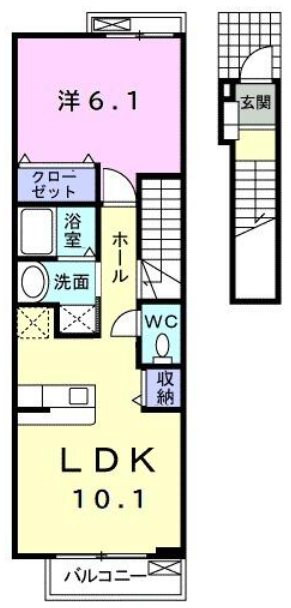 ラッフィナート（西野川） 間取り
