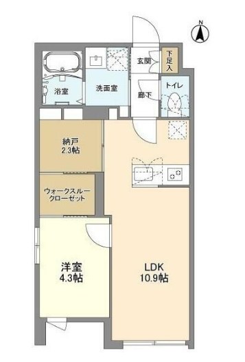 東京都杉並区上高井戸１丁目 間取り