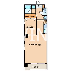 福岡県福岡市中央区平尾４丁目 間取り