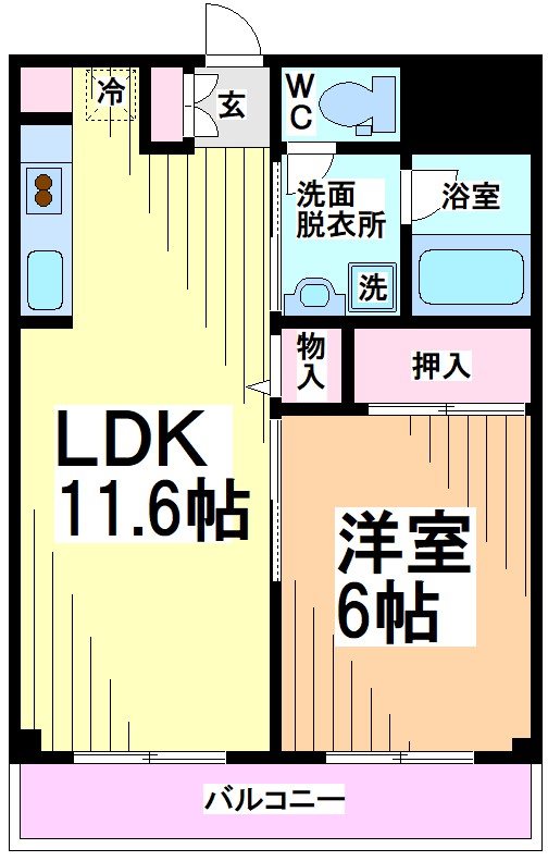 神奈川県川崎市多摩区生田３丁目 間取り