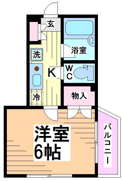 神奈川県川崎市多摩区宿河原２丁目 間取り