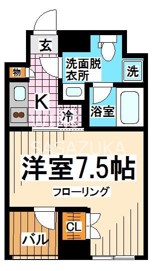 TAS上北沢レジデンス 間取り