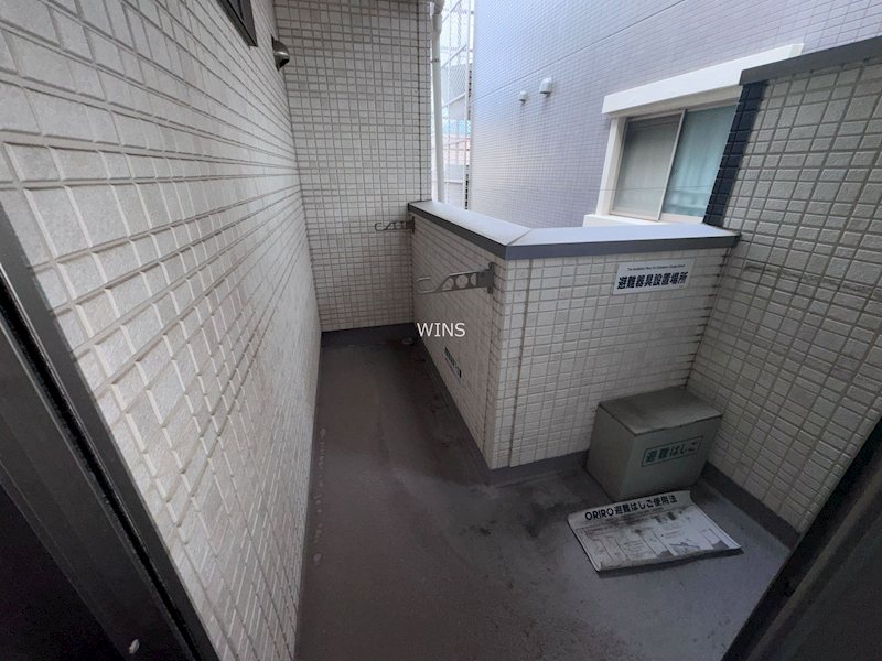 福岡県福岡市東区箱崎３丁目 ベランダ