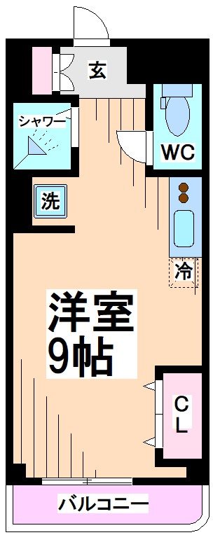 神奈川県川崎市多摩区登戸 間取り