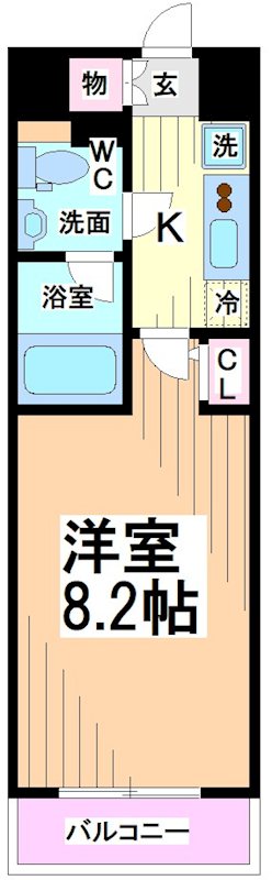 神奈川県川崎市多摩区生田６丁目 間取り