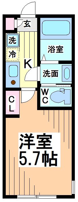 神奈川県川崎市多摩区菅北浦２丁目 間取り