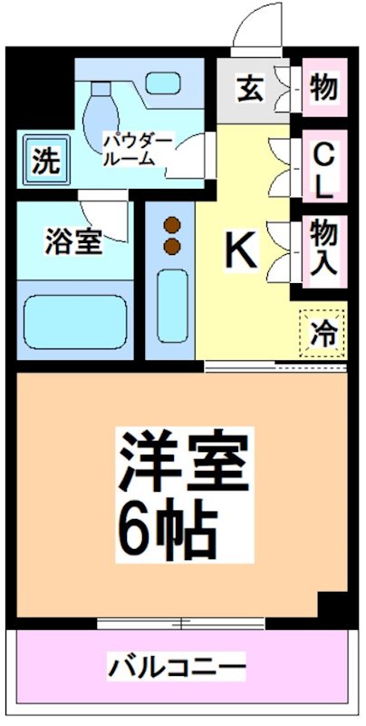 神奈川県川崎市多摩区登戸 間取り