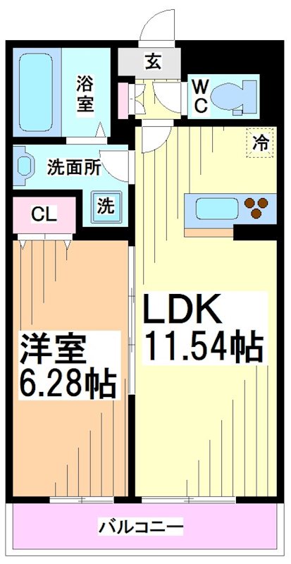 神奈川県川崎市多摩区菅野戸呂 間取り