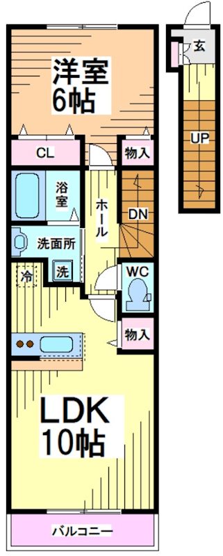 神奈川県川崎市多摩区堰１丁目 間取り