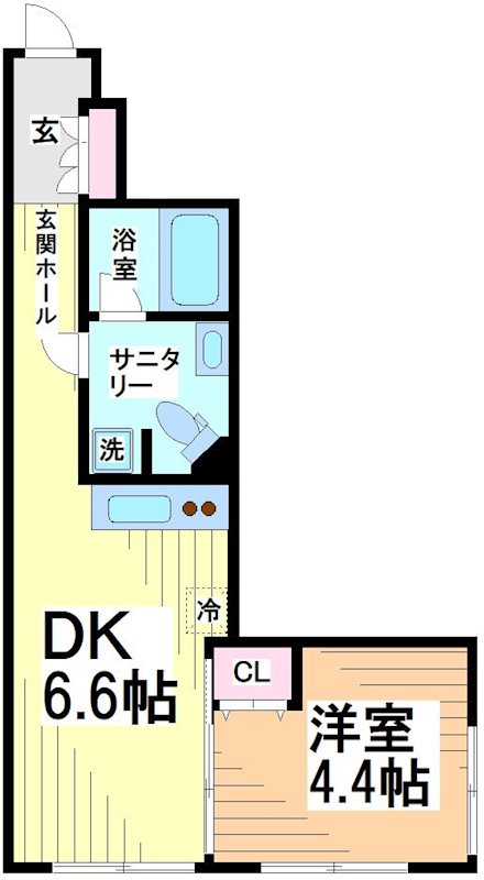 NOZOMIO　Premier幡ヶ谷 間取り