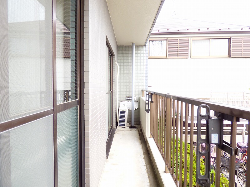 東京都国立市谷保 ベランダ
