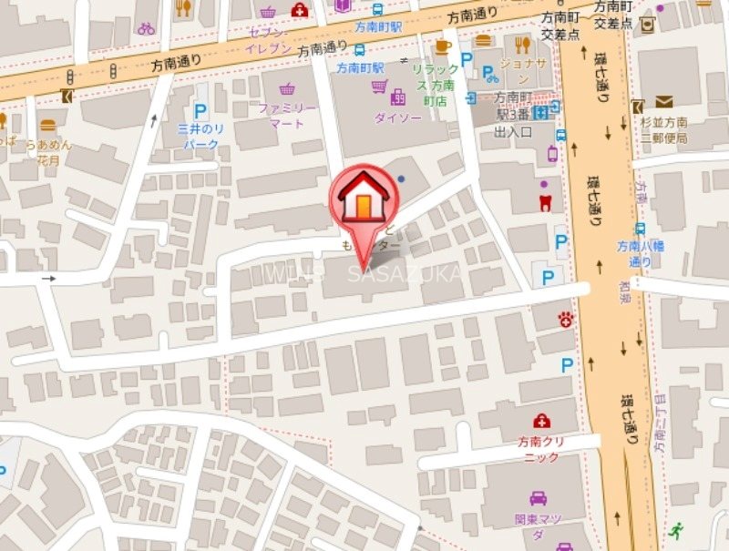 カーサ和泉 地図（共通）