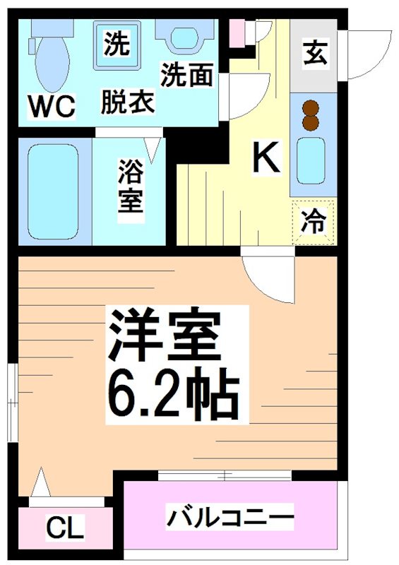 神奈川県川崎市多摩区登戸 間取り