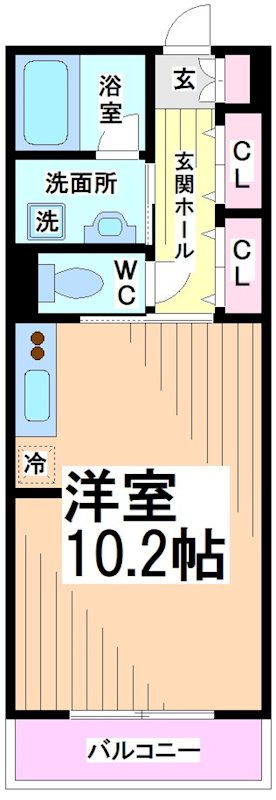 神奈川県川崎市多摩区中野島３丁目 間取り