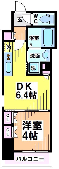 ザ・パークハビオ明大前 間取り