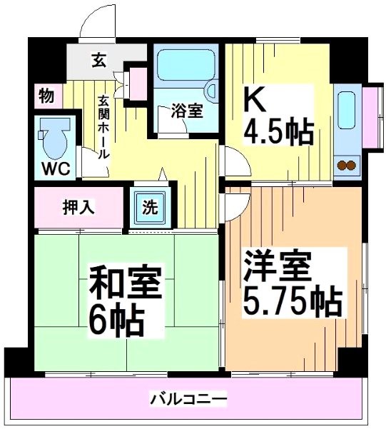 メゾンクレール 間取り