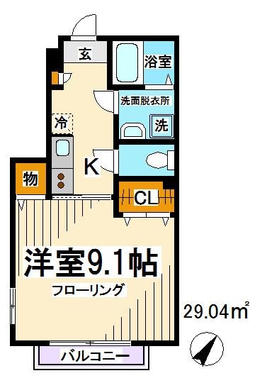 アーバンコート  間取り
