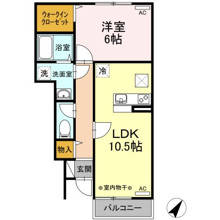 東京都調布市飛田給３丁目 間取り