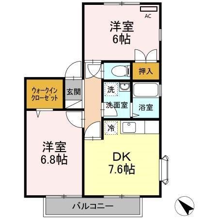 東京都調布市調布ケ丘１丁目 間取り