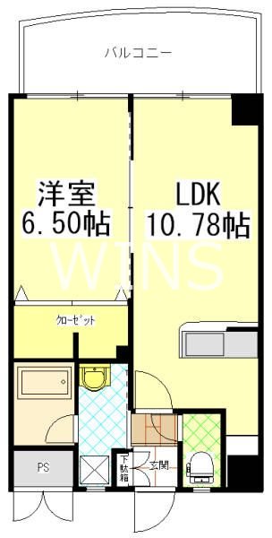 福岡県福岡市博多区堅粕５丁目 間取り