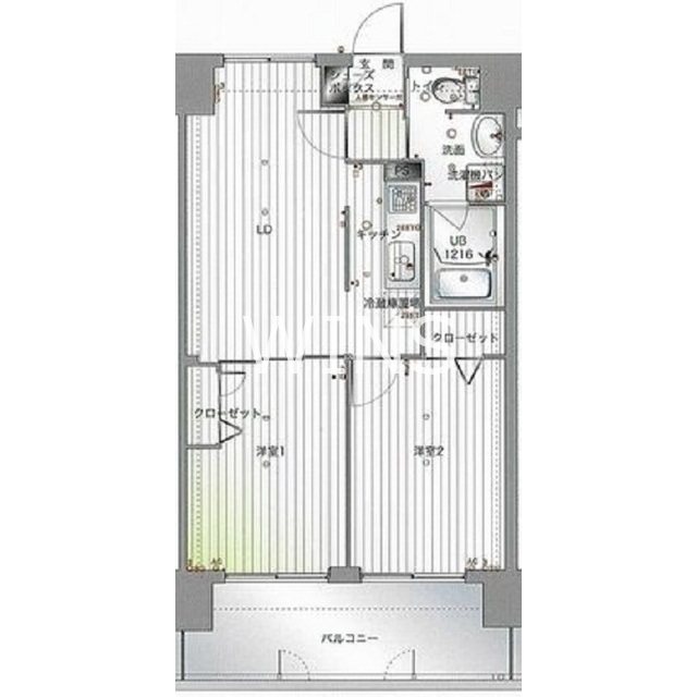 福岡県福岡市博多区竹下２丁目 間取り