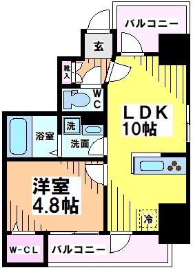 東京都杉並区下高井戸１丁目 間取り