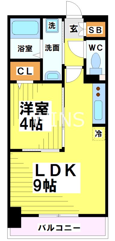 福岡県福岡市博多区築港本町 間取り