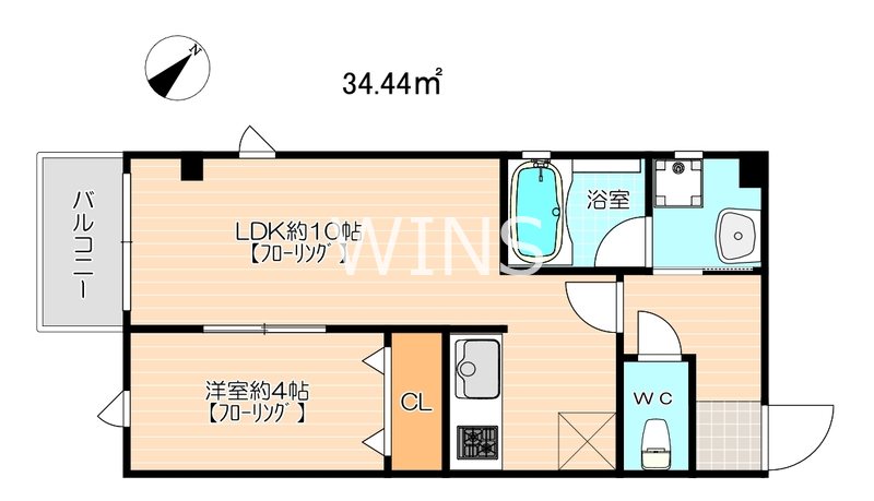 福岡県福岡市博多区美野島１丁目 間取り