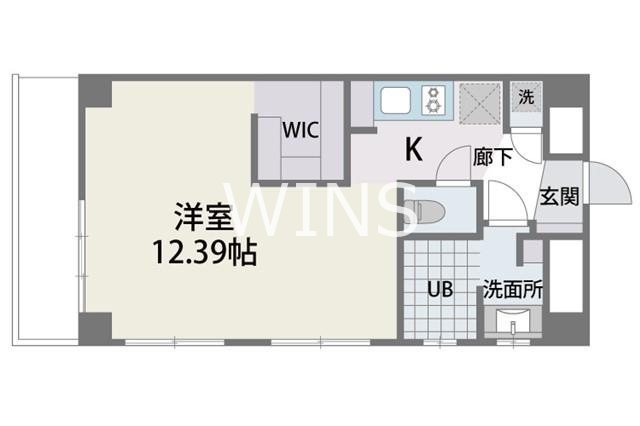 福岡県福岡市中央区桜坂３丁目 間取り