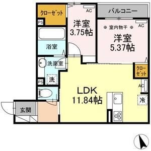 東京都調布市国領町１丁目 間取り