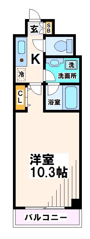 東京都府中市矢崎町２丁目 間取り