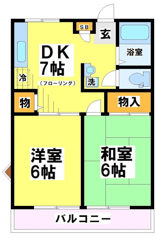 東京都府中市若松町１丁目 間取り