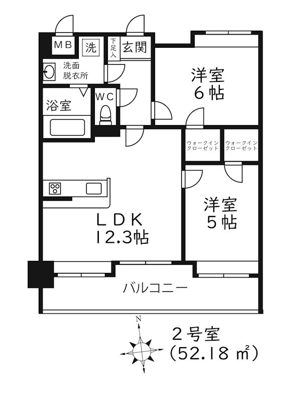 福岡県福岡市東区松島４丁目 間取り