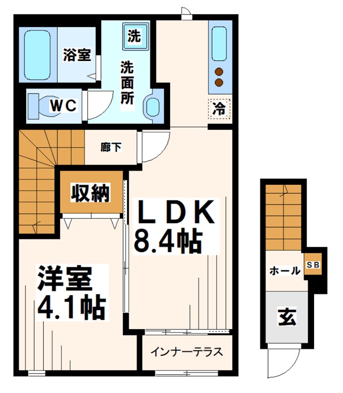 東京都府中市分梅町２丁目 間取り