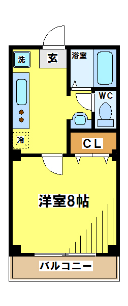 東京都世田谷区北烏山５丁目 間取り