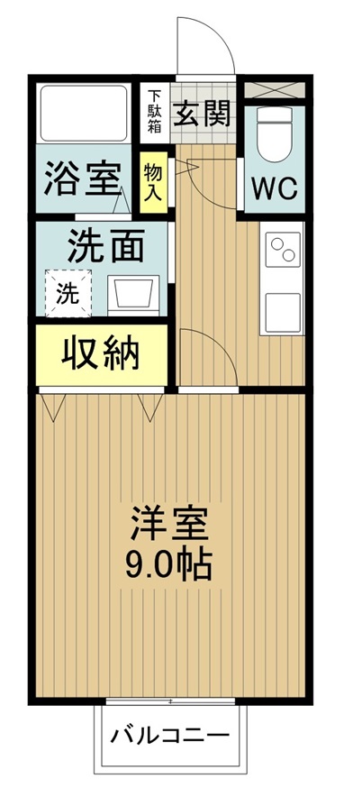 Ｍａ・Ｍａｉｓｏｎ 101号室 間取り