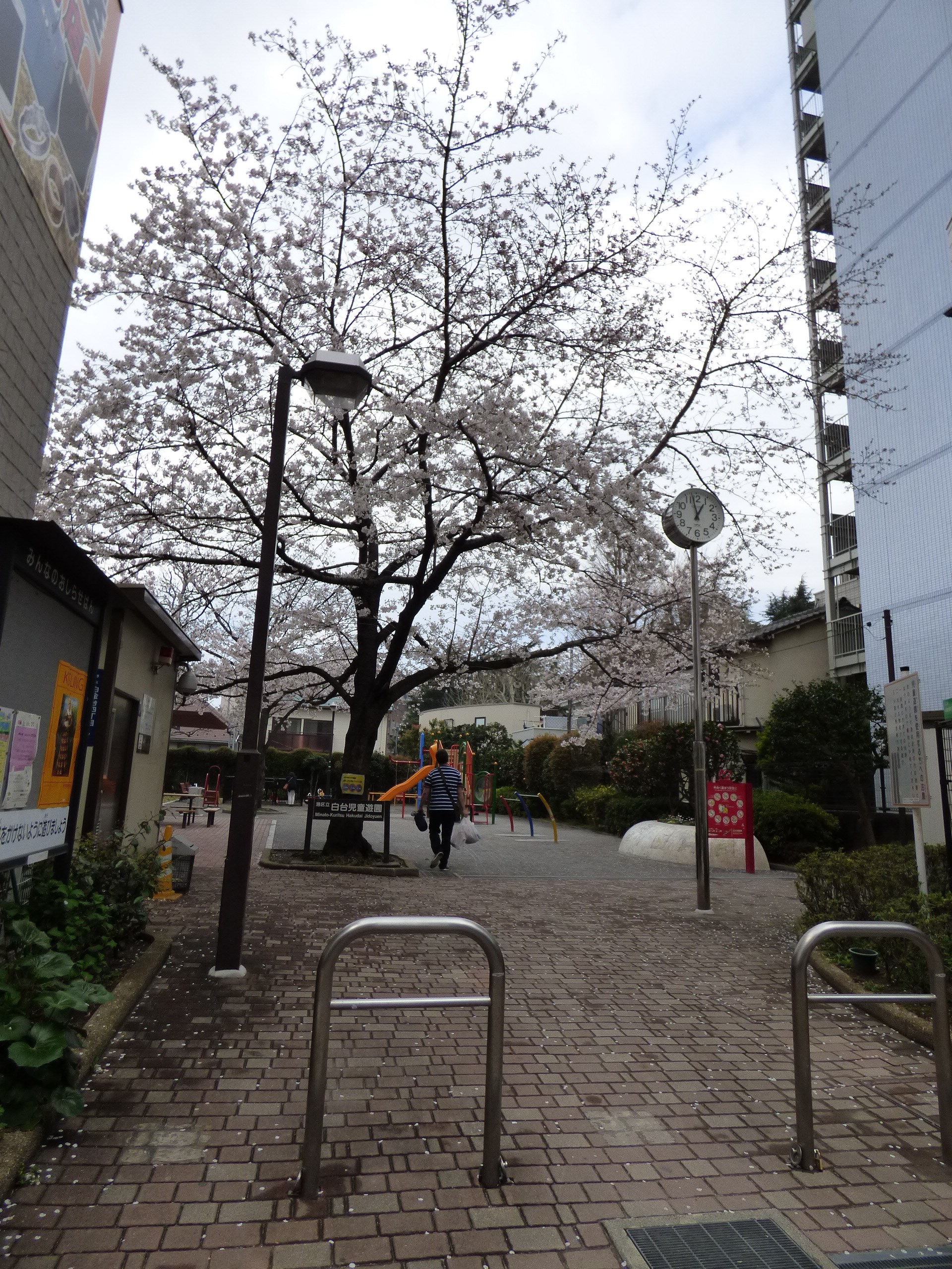 朝日白金台マンション 公園