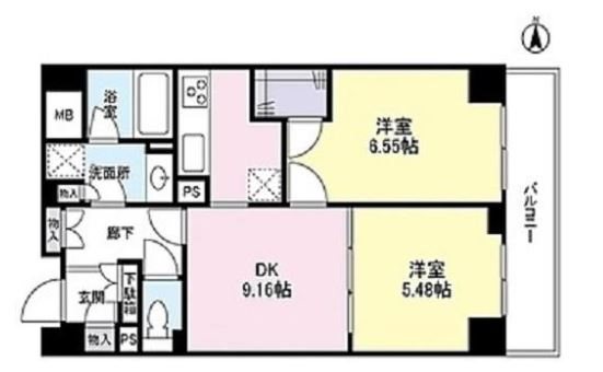 アイム白金高輪 間取り