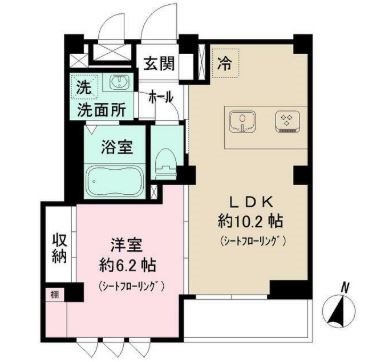 錦邸南麻布 間取り