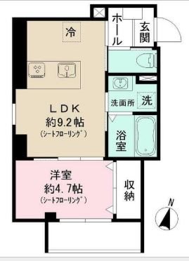 錦邸南麻布 間取り