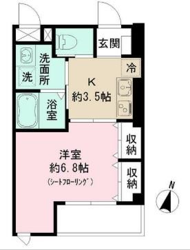 錦邸南麻布 間取り