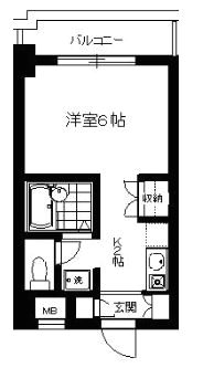 ヴィアーレ恵比寿 間取り